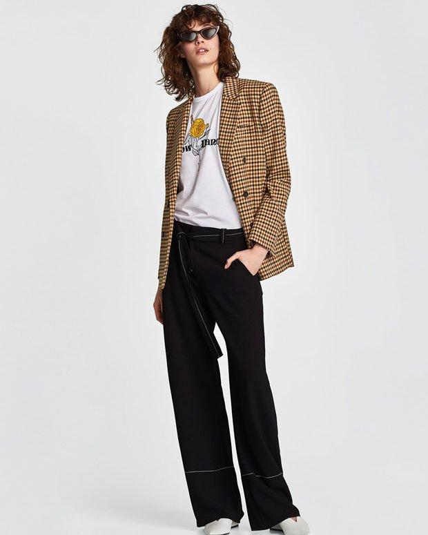 Sleeve Round T-shirt