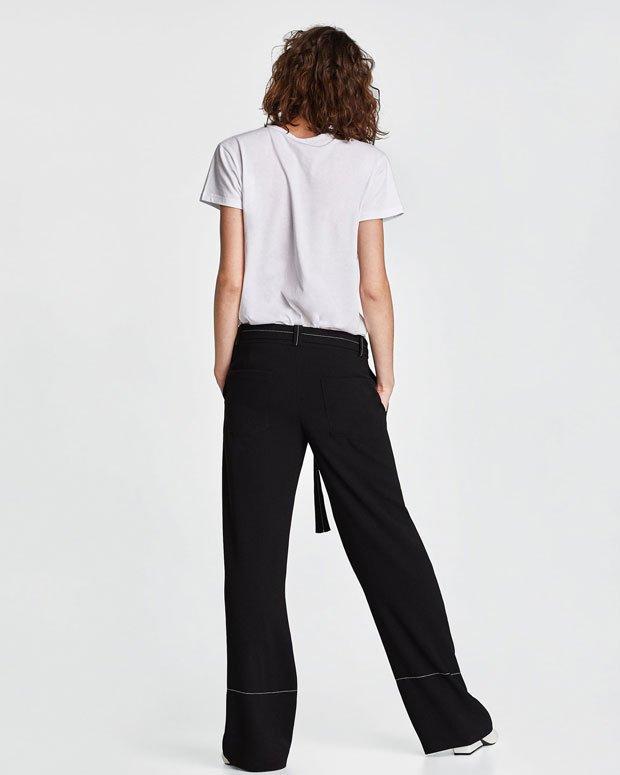 Sleeve Round T-shirt