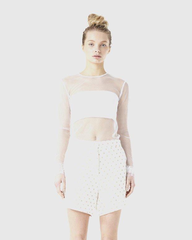 Printed Crop T-shirt